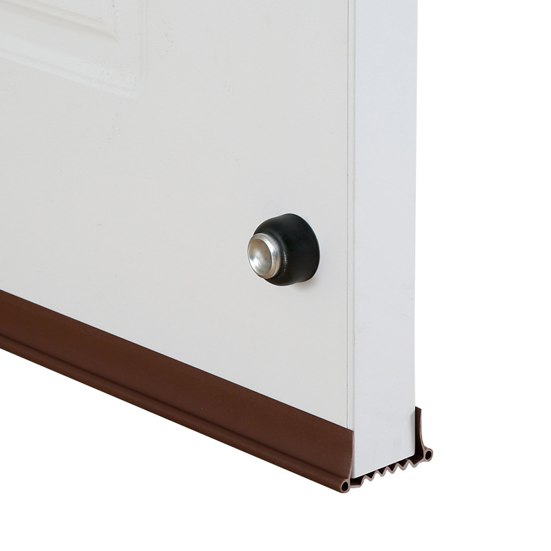 Door Gap Door Bottom Strip Air Conditioner Anti-walk Cold Sealing Strip Room Door Gap Bedroom Windshield Sound Insulation Strip Windproof Strip Door Seam Sticker