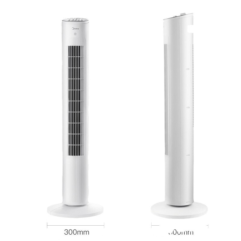 Midea Tower Fan Fan Household Timing Shake Head Bladeless Building Fan Desktop Mechanical Floor Fan ZAF09MA