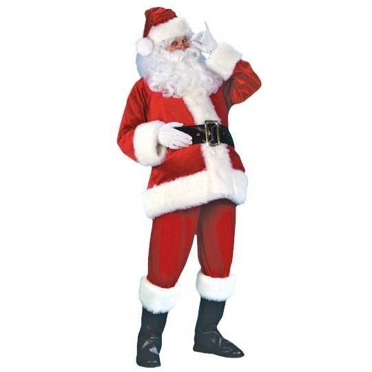 Cross-border foreign trade Santa Claus costume adult men's gold velvet Santa Claus performance costume Halloween performance costume