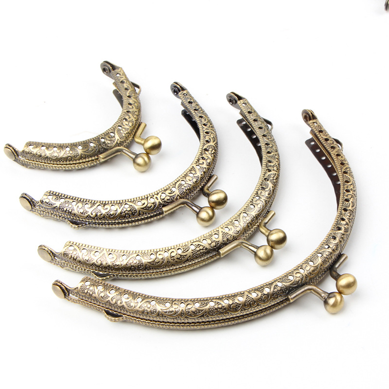 Wholesale handmade DIY mouth gold 8.5/12.5/16.5/20.5cm arc accessories semicircle square a generation of hair