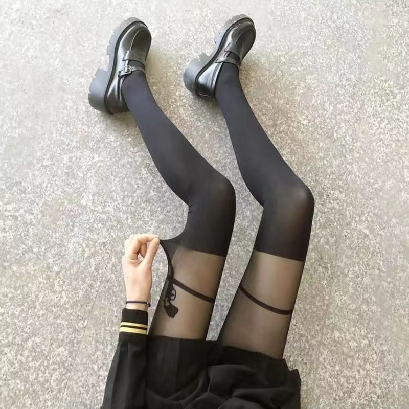 Pistol stockings sexy pantyhose revolver stockings nightclub disco sexy long tube pantyhose through meat stockings