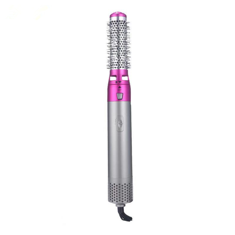 Amazon cross-border hair curler five-in-one hot air comb hair curler hair straightener hair dryer automatic hair suction
