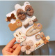 30# check bow tie rabbit ears 9 pieces [exquisite card]]
