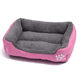 Cat Nest Warm Winter Pet Nest Semi-closed Cat Mat Square Pet Mat Machine Washable Kennel Dog Mat Wholesale