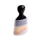 Double brown velvet soft brush (storage box packaging)