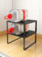 Simple Kitchen Countertop Layered Storage Rack Desktop Storage Rack Storage Cabinet Inner Partition Single Layer Pot Rack