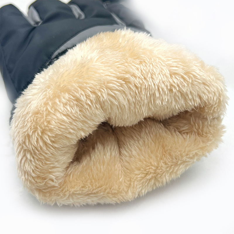 Winter women's outdoor cycling sports ski gloves fleece-lined thick warm waterproof touch screen riding gloves