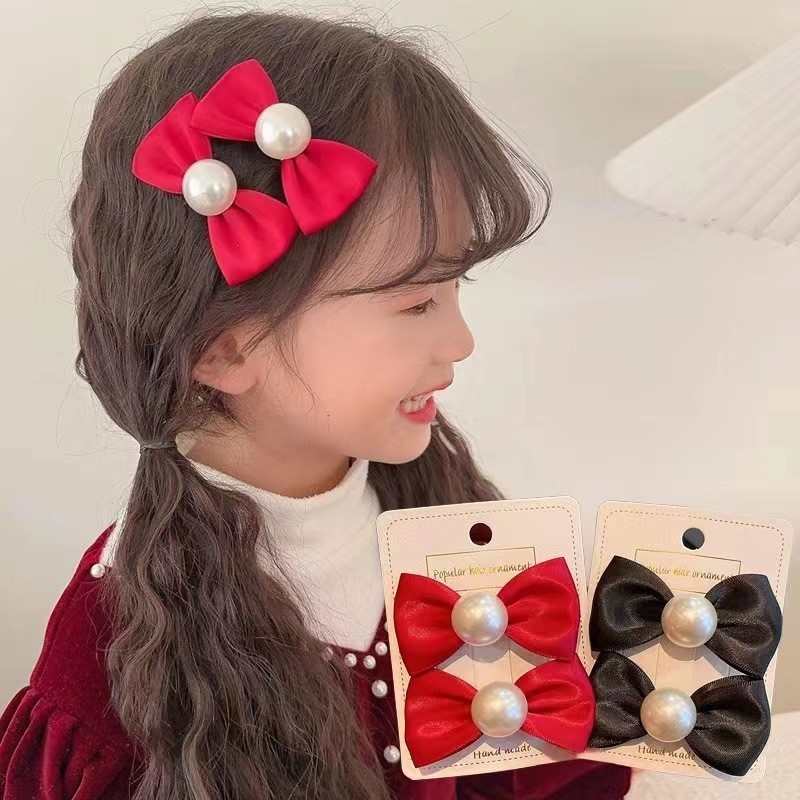 Kinder Haarnadel Kleines Mädchen Super Fee Bogen Paar Clip Baby Niedliche Prinzessin Haarnadel Haar Zubehör Mädchen Clip Kopfbedeckungen_voghion.com