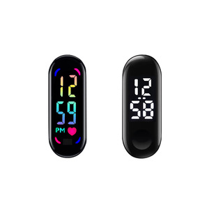 LED watch time calendar function electronic watch student electronic watch time electronic watch