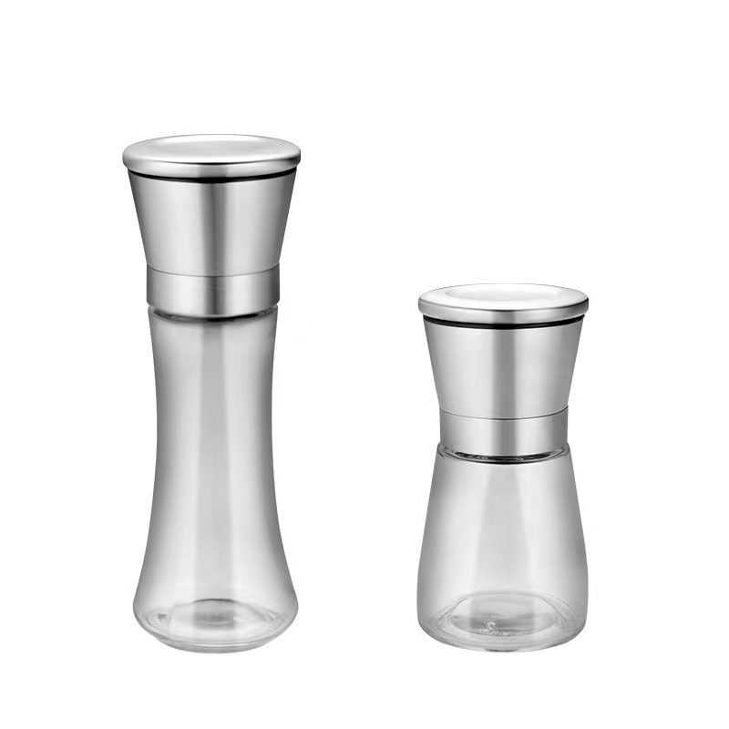 304 stainless steel grinding bottle household manual seasoning bottle pepper grinder kitchen freshly ground sea salt pepper cumin