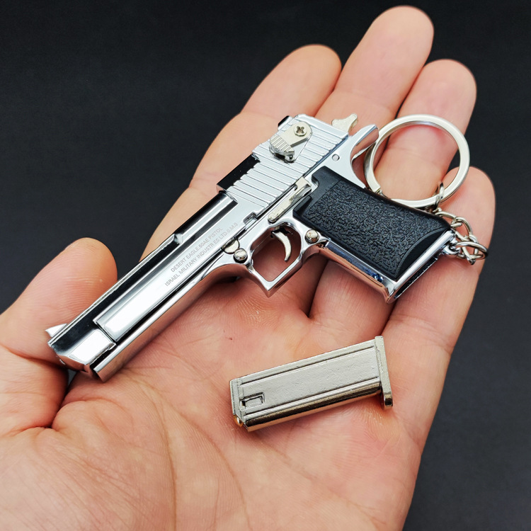 鶏を食べるジェダイの生存周辺1:3砂漠の鷹全金属銃模型玩具キーホルダープレゼント|undefined