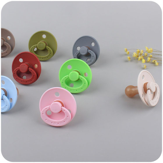 Baby products sleeping pacifier baby silicone bite pacifier portable new AliExpress Amazon