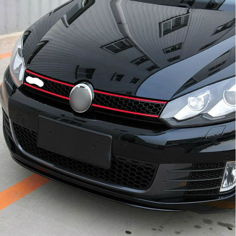 POLOgti Новый Sagitar Golf 6 Специальная установка средняя сетка отделка полосы изменение цвета Автомобильная наклейка светоотражающая Автомобильная наклейка