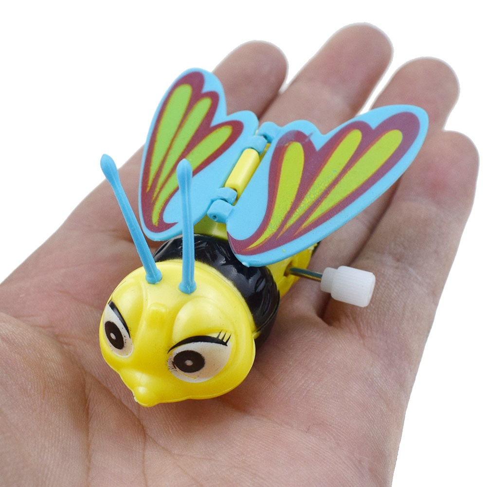 Winding winding will swing wings bumblebee Bee model clockwork toy Easter gift cross-border supply
