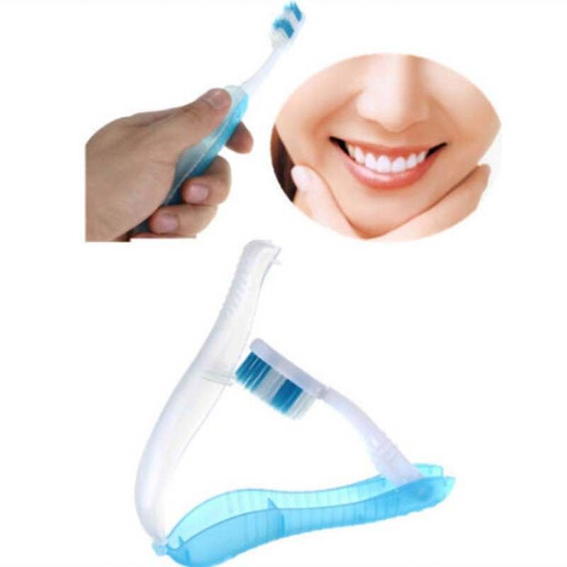 Cross-border Hot-selling Folding Toothbrush Comb Travel Adult Portable Toothbrush Storage Brushed Soft Hair Gift Advertising Toothbrush