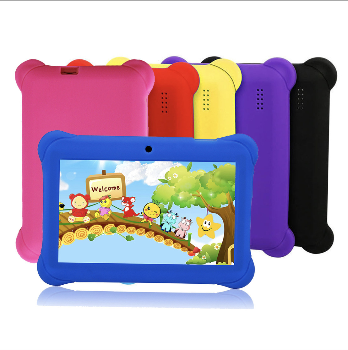 Factory wholesale direct supply of 7 inch tablet computer 7 inch q88 children tablet computer HD screen cross-border e-commerce