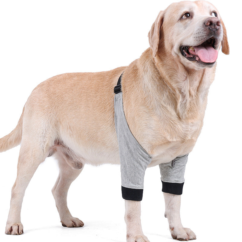 Factory wholesale pet dog thigh protector dog leg protector cotton knee protector hind leg fracture injured leg fixed strap