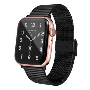 Suitable for Apple Watch SE Strap Fashion Stainless Steel Strap 6 5 4 3 2 Metal Strap iWatch6