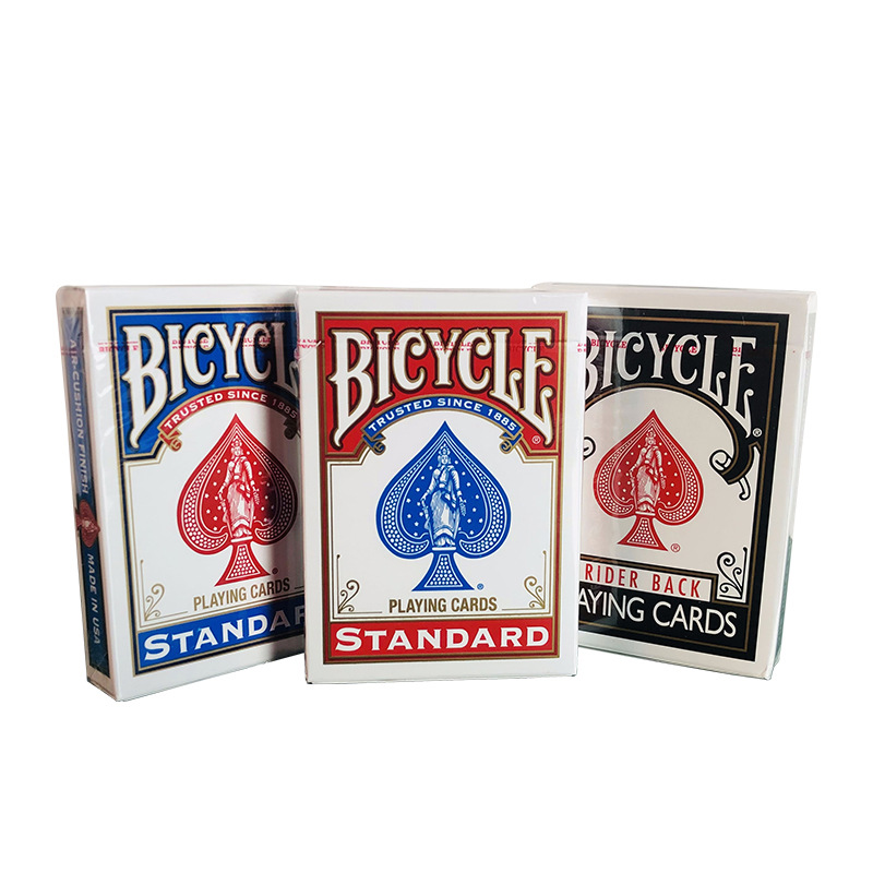 Wholesale American bicycle Poker bicycle Creative Flower Cut Special Card Red and White Magic Props Show Solitaire