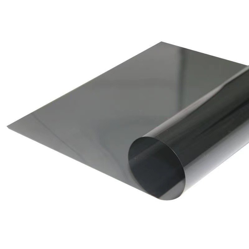 Transparent opaque person glass sticker heat insulation film window shading reflective anti-peeping sun film advanced sense