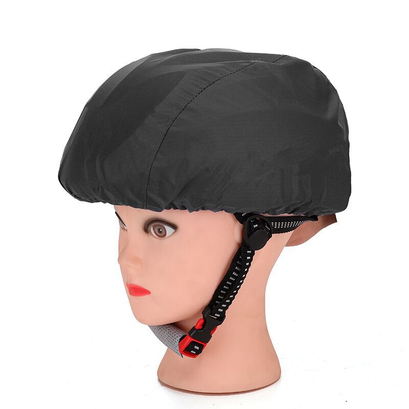 Summer Helmet Breathable Waterproof Cover Windproof Safety Helmet Set Cycling Helmet Rainproof Cover Winter Windproof