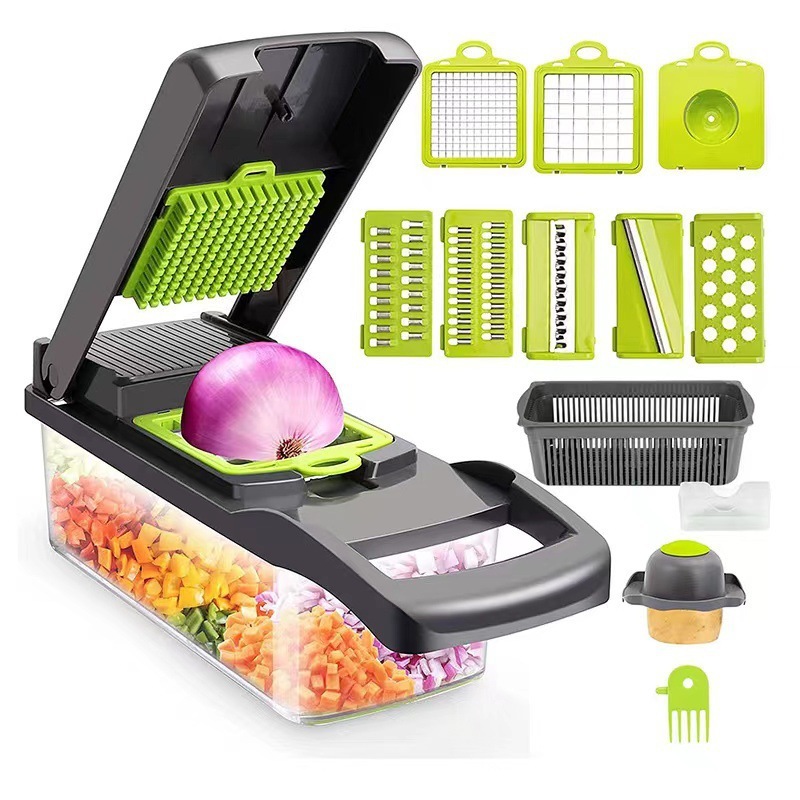 メーカー直販野菜切り器神器多機能丁切り器マッシュポテト糸切り器削り器家庭用糸拭き器|undefined