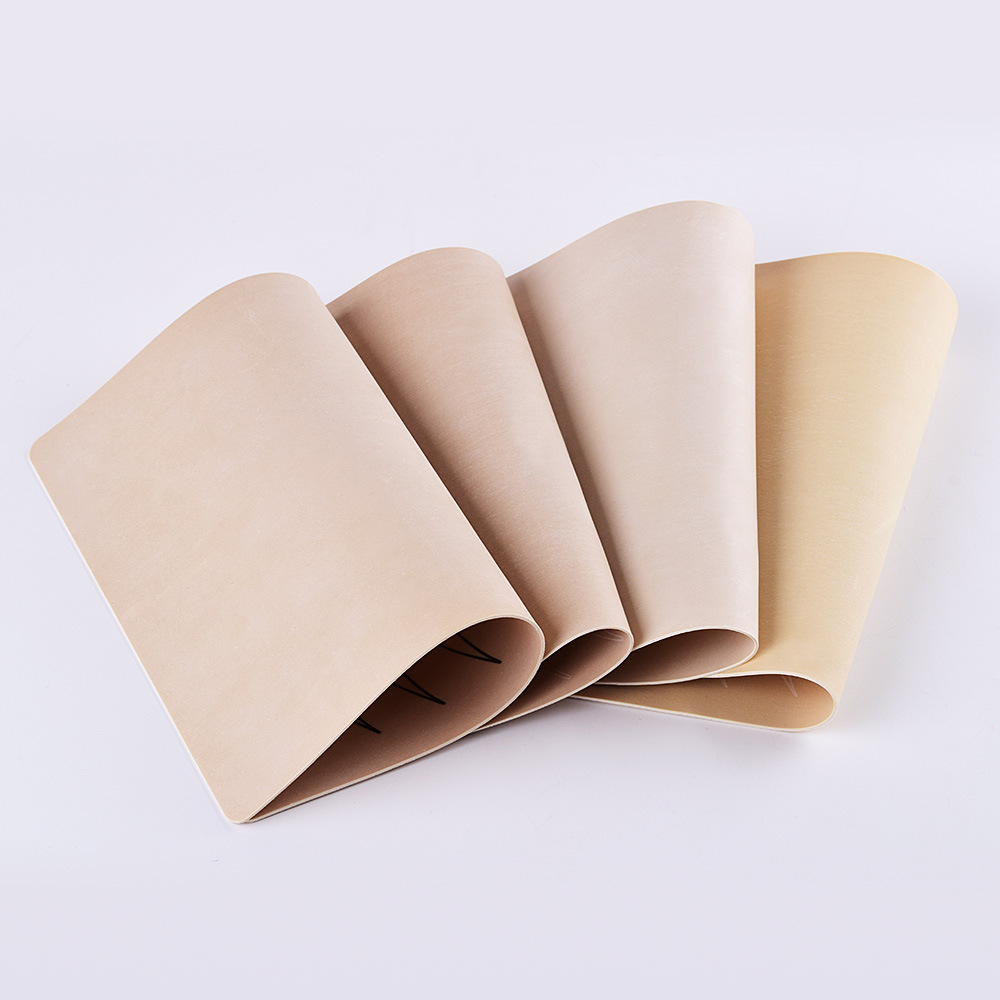 Color-free Practice Leather Embroidered Leather Rubber Student Practice Leather Color-free Eyebrow Eyes Lip Rubber Fake Leather Silicone Leather