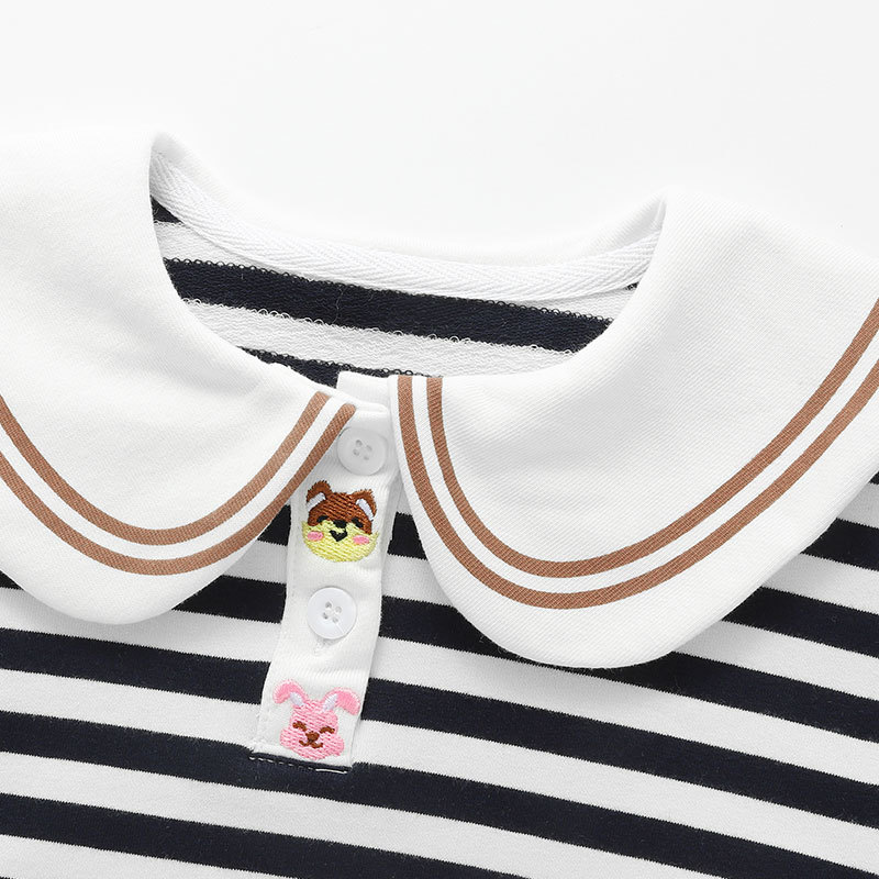 Girls' suit Baby Spring and Autumn Small Children's Sports Clothes Autumn Autumn 2021 New One-year-old Baby Girl Autumn Clothes
