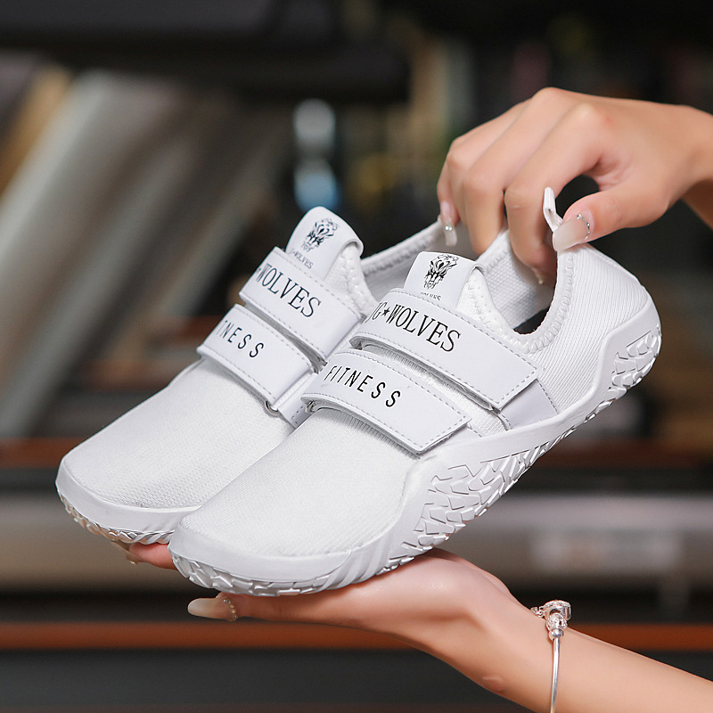 Flat for Professional Squat Hard Pull Shoes Women's Indoor Fitness sneaker Men's Non-slip Barefoot Strength Weightlifting Training Shoes