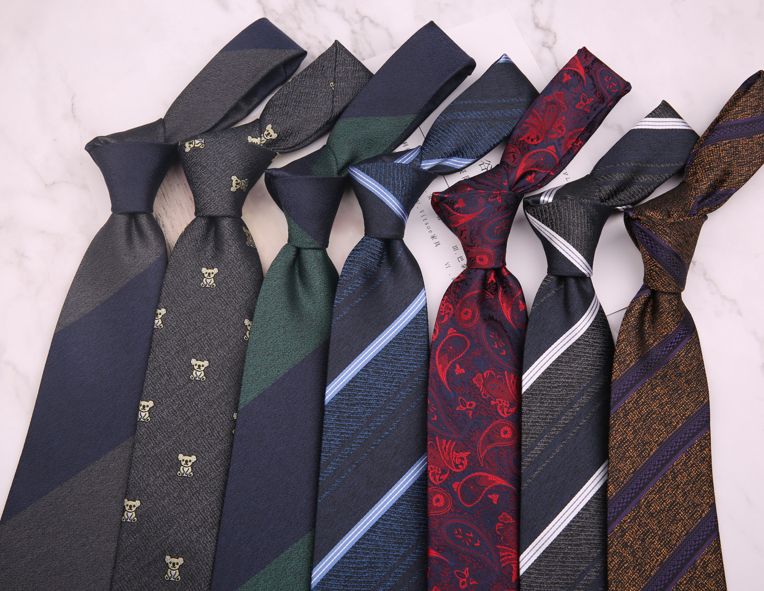 Tie Men's Dress Business Hands 8cm Red Tibetan Green Fashion New Flower Suit Shop Accessories Wedding Groom Photography
