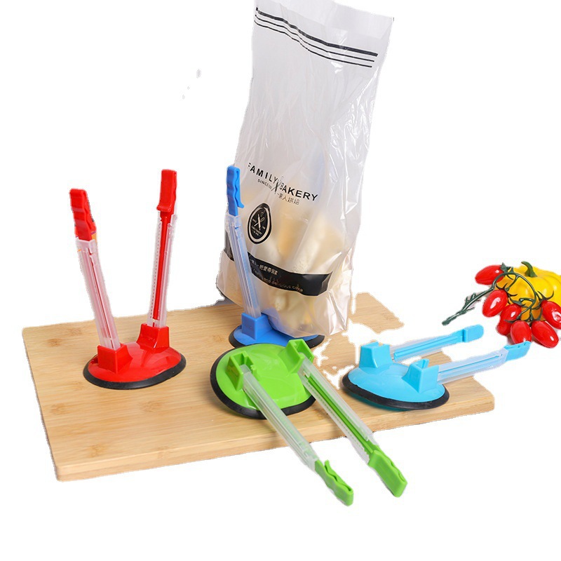 Kitchen Storage Bag Holder Fresh-keeping Bag Holder Bag Holder Creative Bag Loader Bag Machine Factory Outlet
