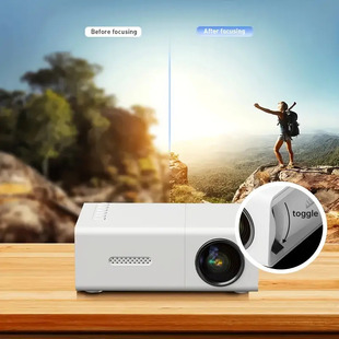 New Cross-Border M100 Micro Mini Projector Home Cross-Border Led Portable Projector Hd Yg300