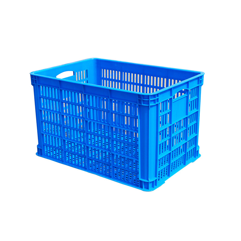 575 Series Plastic Basket Thickened Storage Basket Stackable Logistics Turnover Basket Fruit Basket Rectangular Hollow Frame