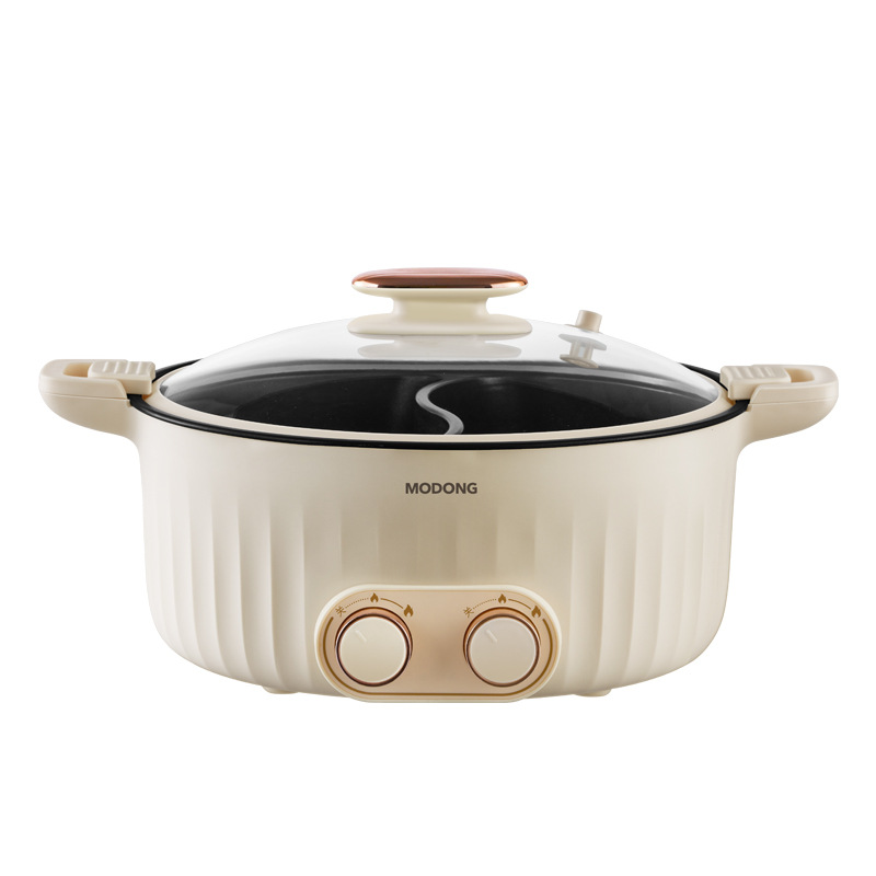 Moto Yuanyang Electric Hot Pot 6L 7L Household Electric Cooking Pot Multifunctional Large Capacity Dormitory Student Electric Wok