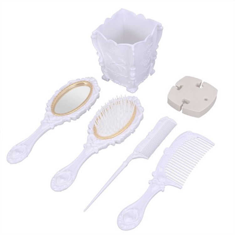 Hair comb desktop storage box dressing comb set foreign trade new Yiwu department store a large number of spot wholesale
