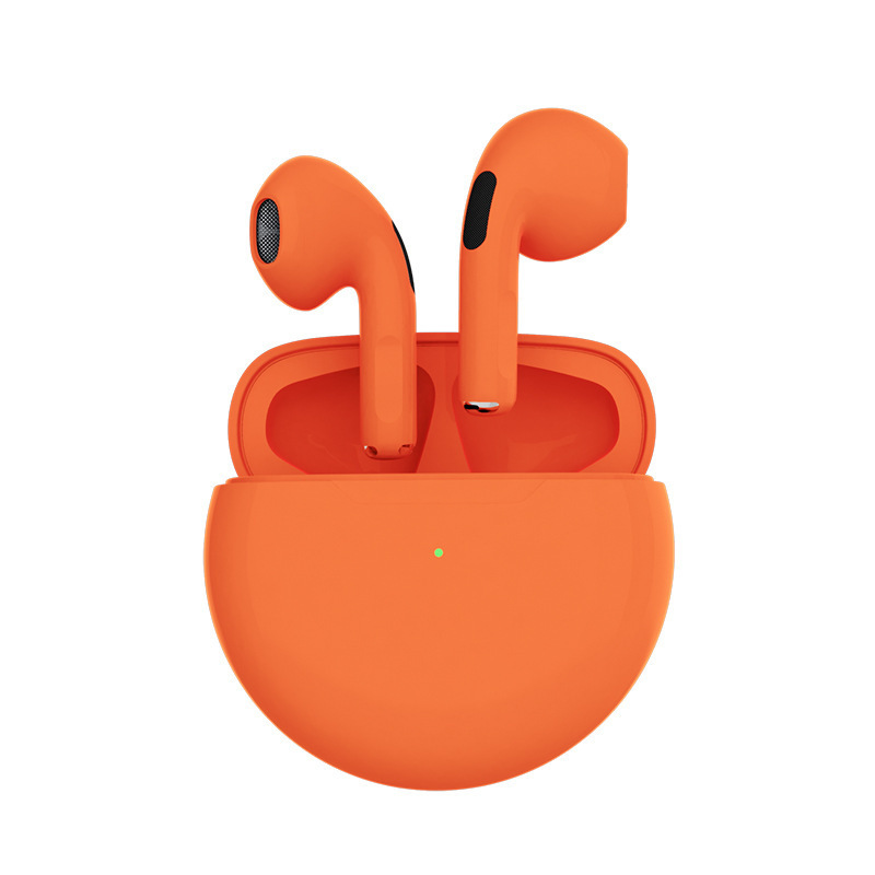 pro6 Bluetooth Headset J6 Bluetooth Headset Touch Noise Reduction Wireless Stereo 5.0 Binaural TWS Headset Source Manufacturer