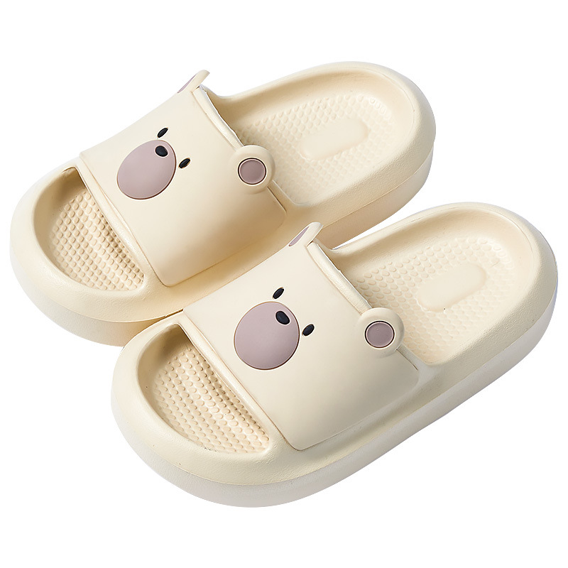2023 New Happy Mary children's boys and girls cute cartoon indoor shoes non-slip soft bottom sandals summer
