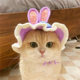 Pet Headgear Cat and Dog Knitted Hat cospaly Props Headdress Funny Transformation Clothing 