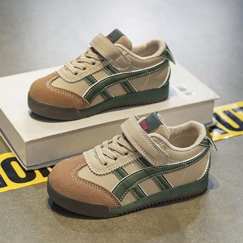 Boys' Forrest Gump Shoes 2025 Spring and Autumn New Children's sneaker Casual Shoes Middle and Big Children's Leather Girls' Sneakers