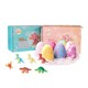 120g * 6 dinosaur bath salt ball blue box
