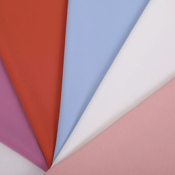 New 100D Stretch Chiffon Fabric Plain High Density Polyester Fabric Wholesale Spring and Summer Hanfu Color Chiffon Fabric