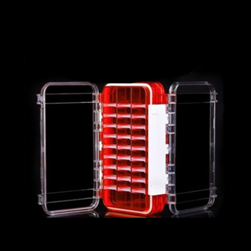 Mingbang Luya Box Double-sided Multifunctional Storage Box Lead Hook Set Box Portable Soft Bait Set Double Layer