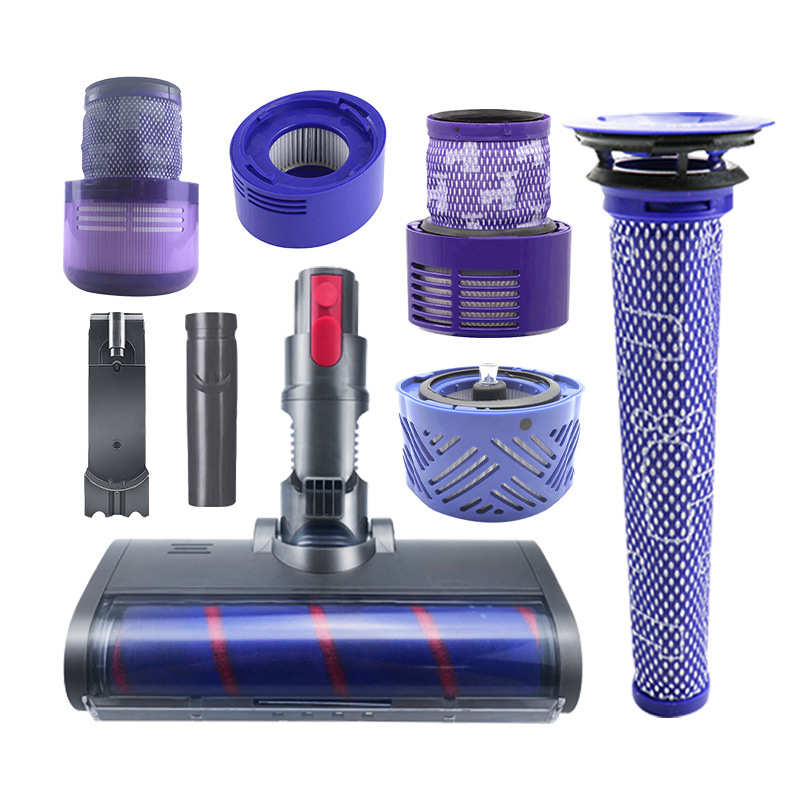 Suitable for dyson dyson vacuum cleaner accessories V6V7V8V10V11 filter v12 rear filter element floor brush