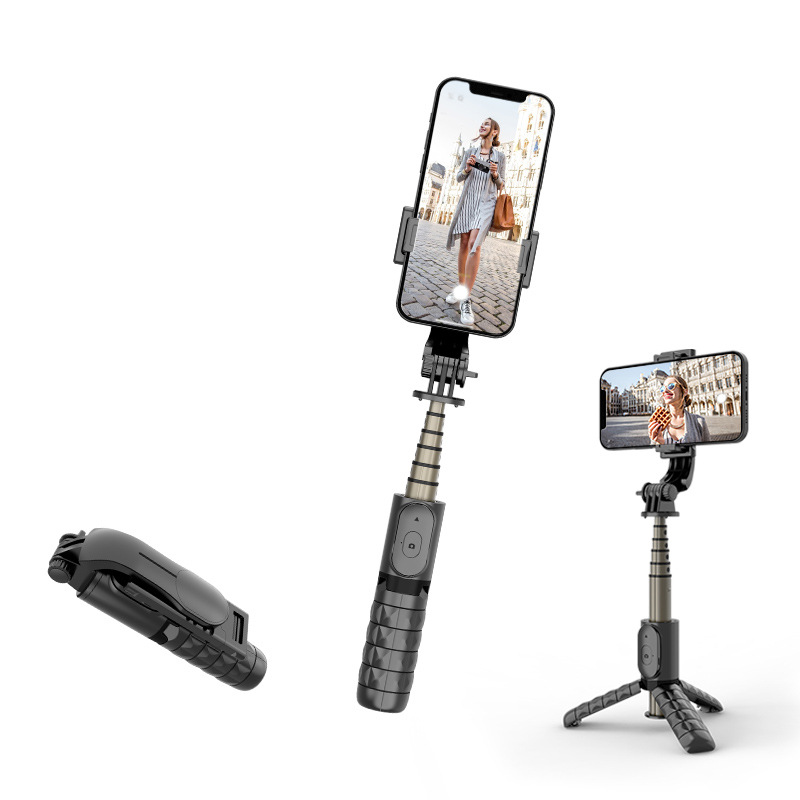 Mobile phone selfie stick Bluetooth remote control beauty fill light mini integrated photo desktop live three-legged bracket
