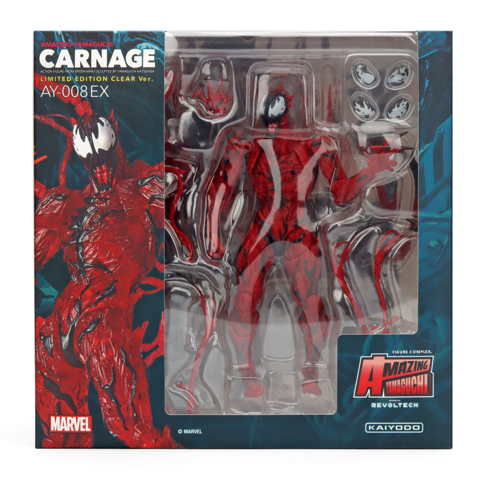 Ocean Hall Yamaguchi Venom Massacre Model Ornaments Extraordinary Spider-Man Joint Movable Venom Hand-held