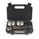 9-piece carbide tile hole opener set brazing grain alloy hole opener combination brick wall hole opener
