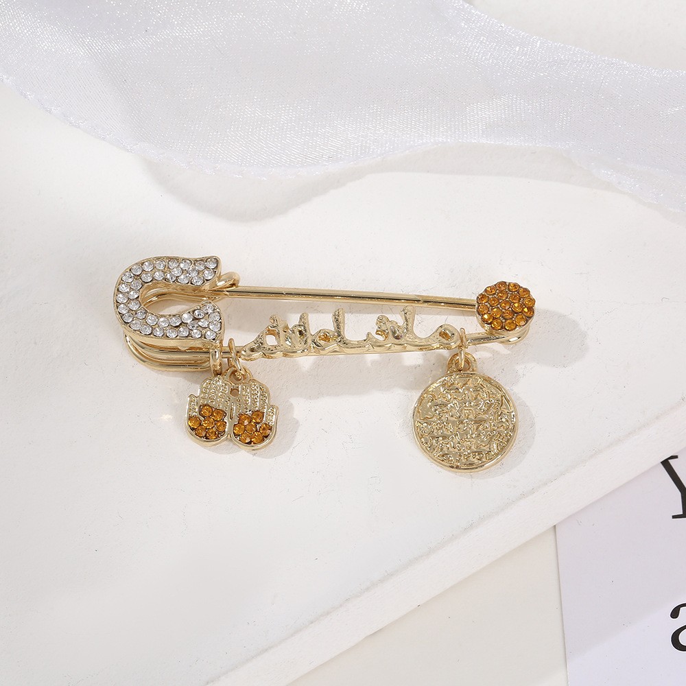 European and American jewelry Turkey blue eyes personality brooch fashion retro God's eye pin New brooch wholesale