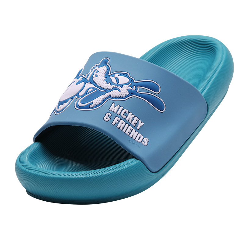 Disney Summer New Children's Sandals and Slippers Non-slip Home Indoor Bathroom Cute Cartoon Outer Wear Beach Shoes M