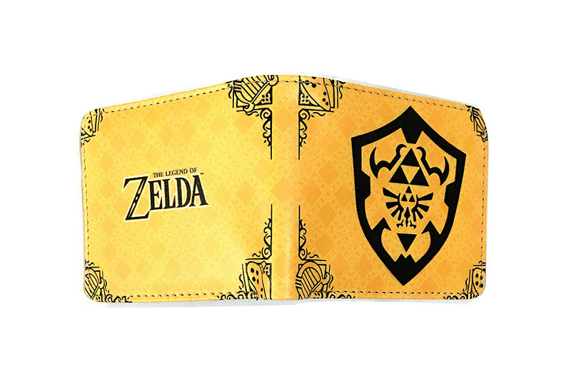 Foreign trade model Zelda legend short two-fold wallet game peripheral student Men's PU leather coin purse wallet