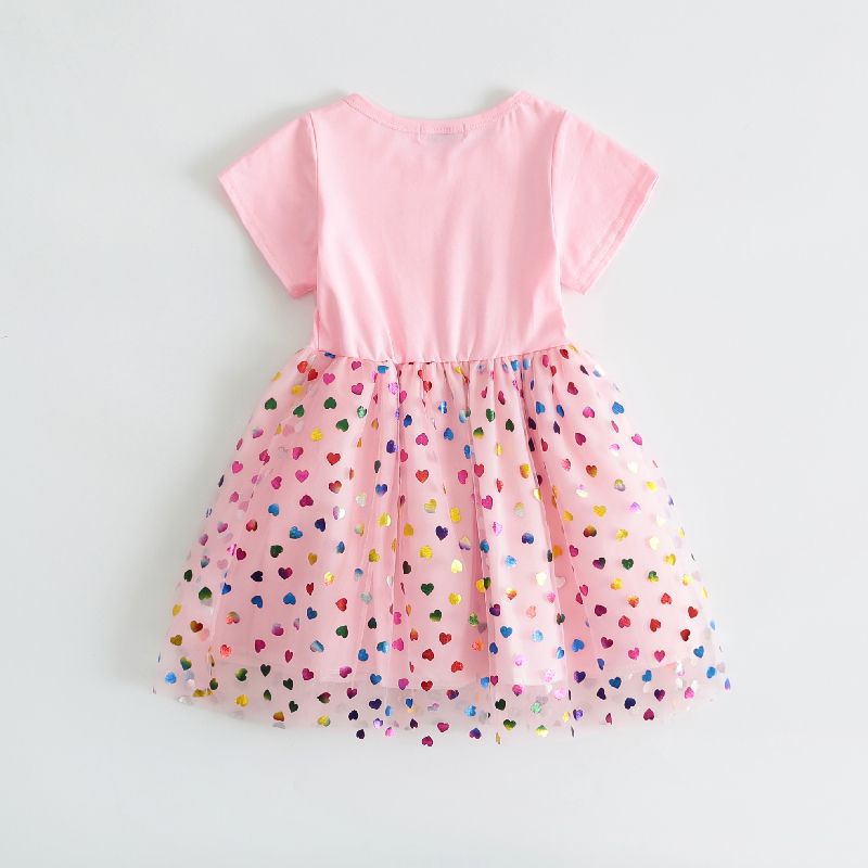Girls' Summer Dress New 2025 Stylish dress Girl's Summer Princess Vacant Dress